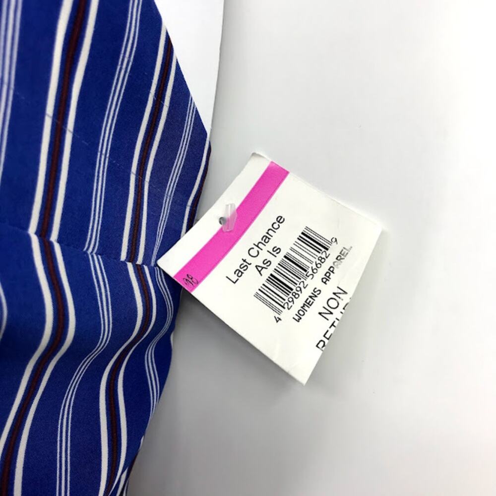 Rag & Bone Felix Stripe Jumpsuit 0 Surplice V-Nec… - image 5